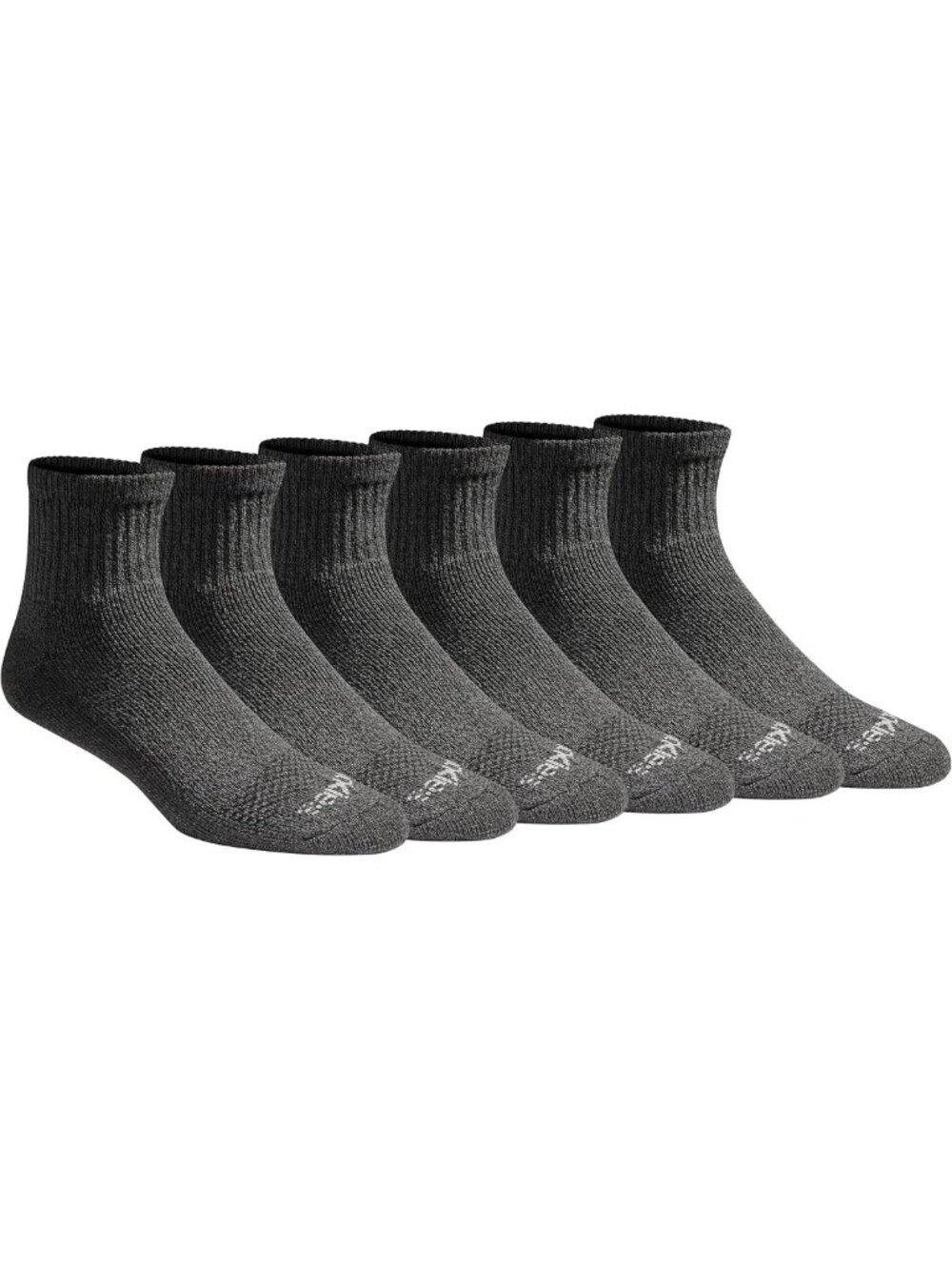 Men's Dri-Tech Moisture Control Quarter Socks - M-XXL, 6-18 Pairs, Comfort